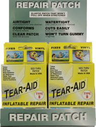 Tear Aid Peel & Stick Patch Kit for Hypalon, Rubber, and PVC Inflatable  Boats