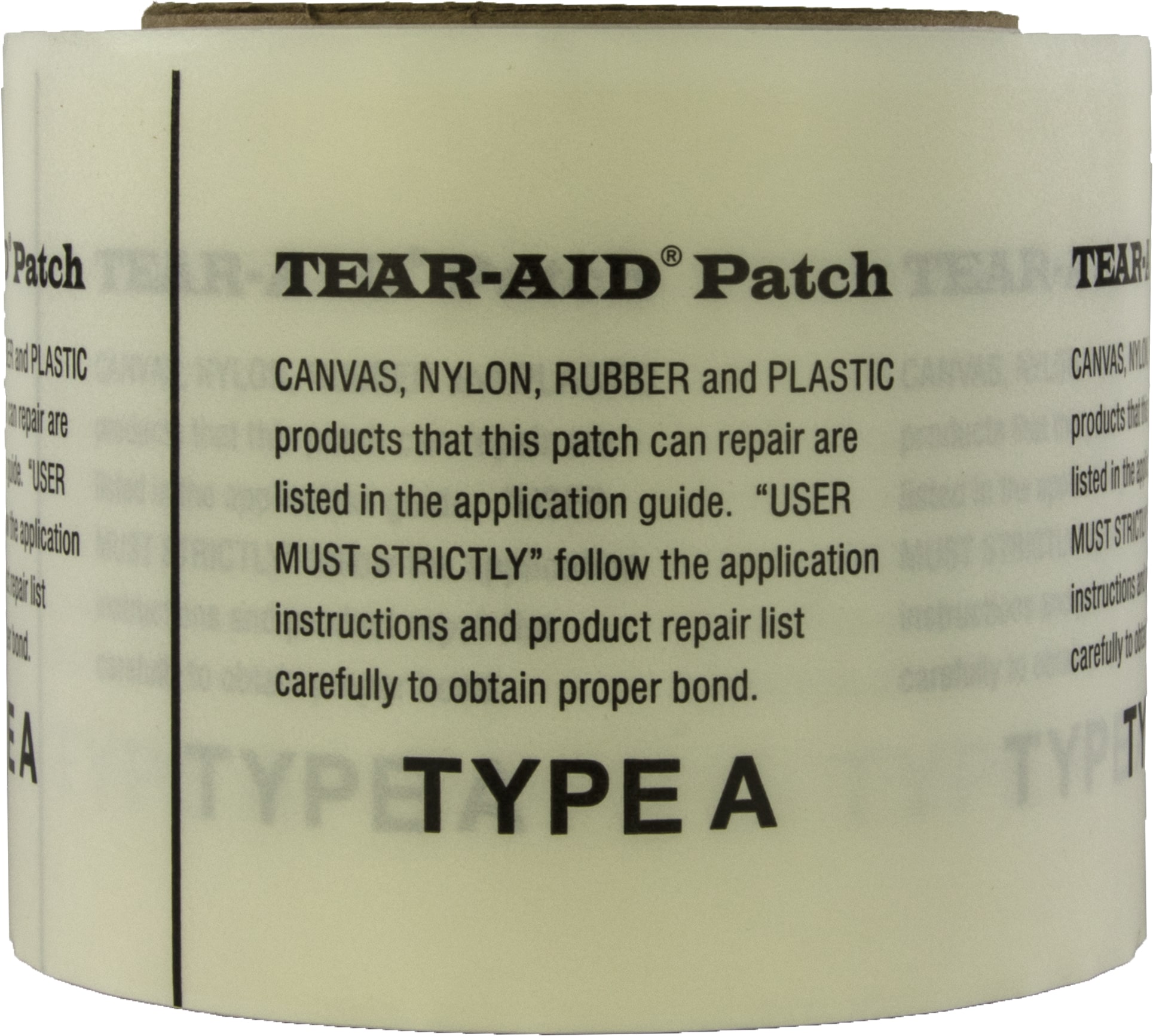 Airhead Tear Aid Repair Kit Type A Fabric Roll