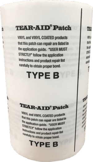 6" Industrial Size Bulk Rolls (30 ft): VINYL REPAIR